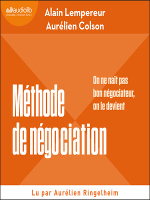 cover image of Méthode de négociation